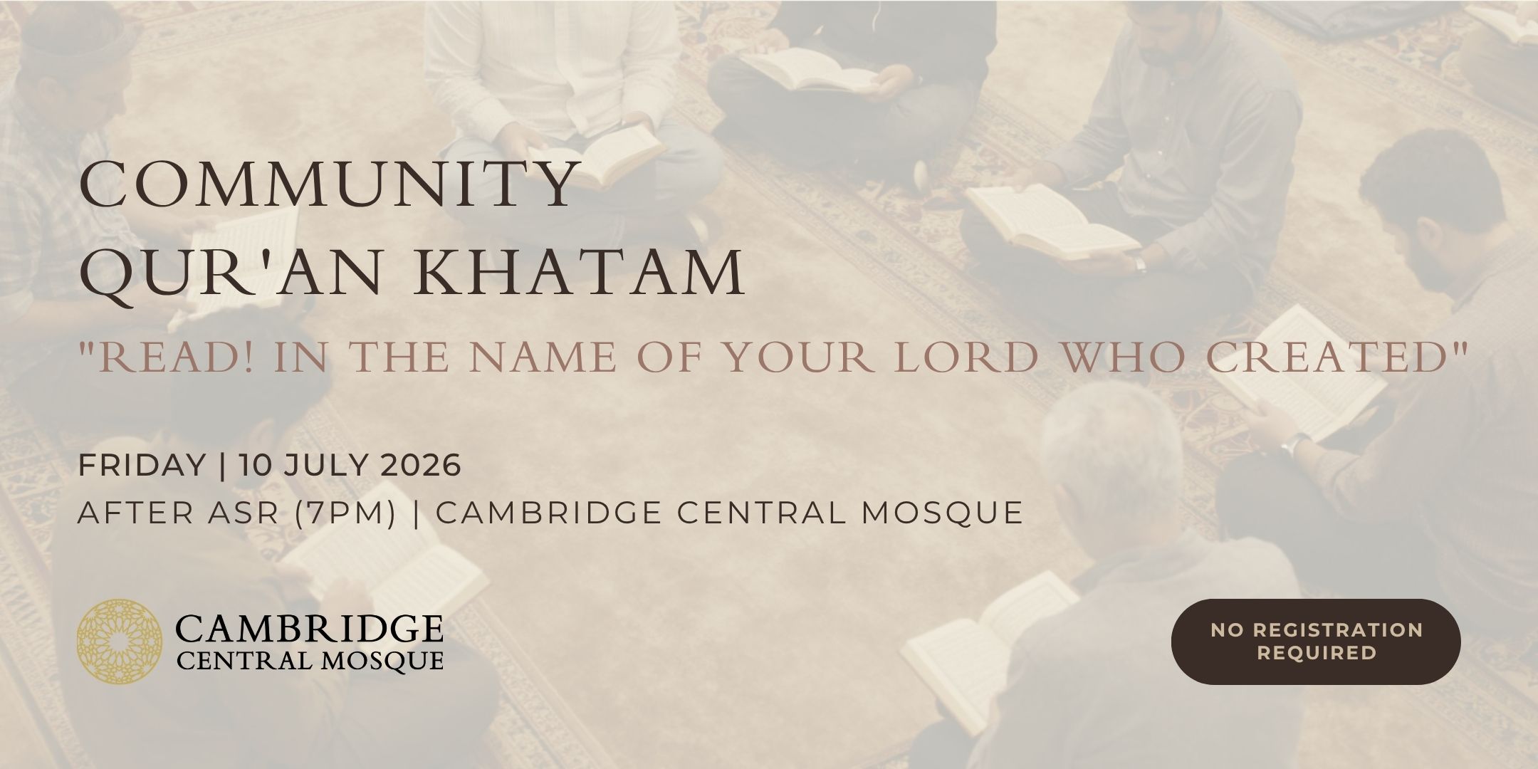 Qur'an Khatam July 2026